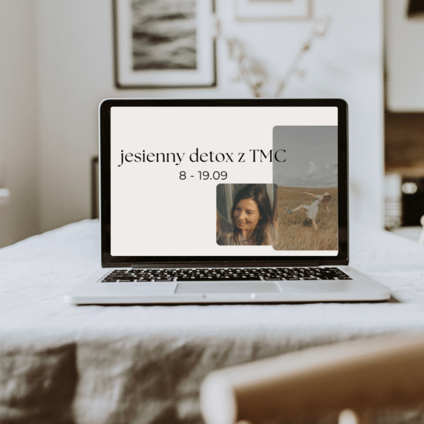 mockup do kursu jesienny detox z TMC