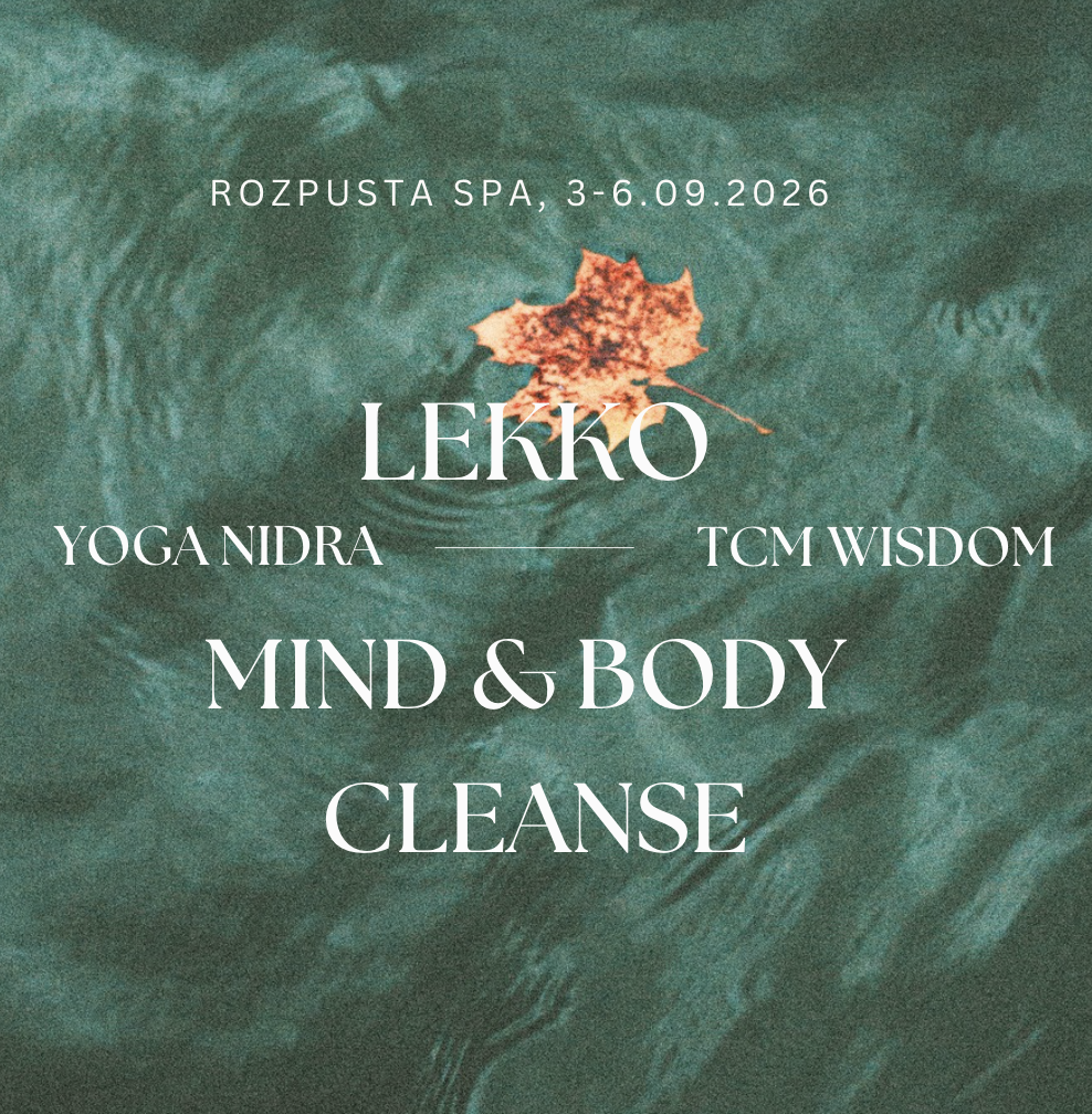 woda, liść, napisy